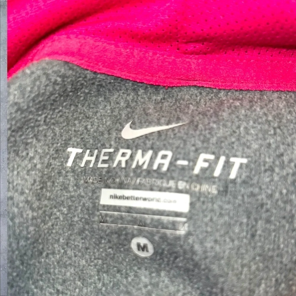 Nike Pink‎ and Gray Hoodie